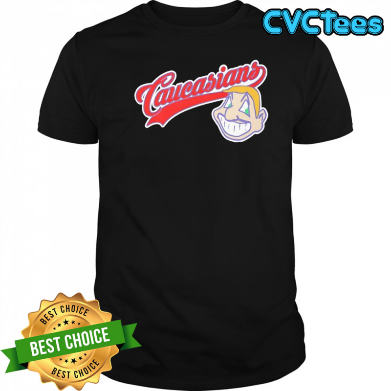 Caucasians style Cleveland Guardians mascot shirt