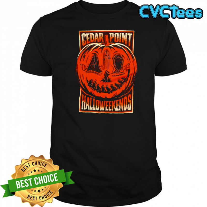 Cedar Point Halloweekends Pumpkin shirt