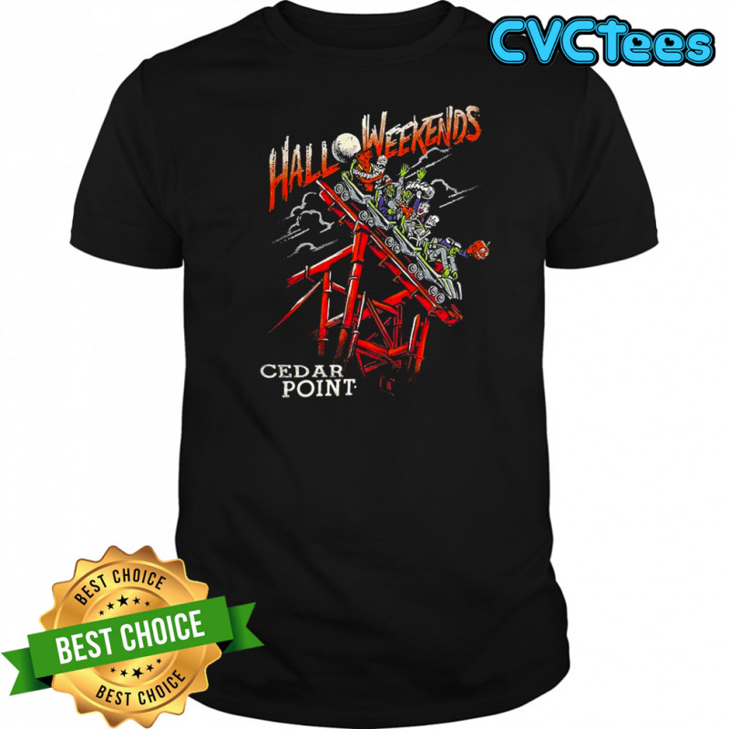 Cedar Point Sirens Halloweekends Coaster shirt