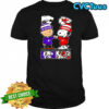 Charlie Brown and Snoopy x Kansas State Wildcats and Kansas City Chiefs shirt