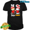Charlie Brown and Snoopy x Nebraska Cornhuskers and Kansas City Chiefs shirt
