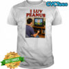 Charlie Brown I luv Peanus shirt