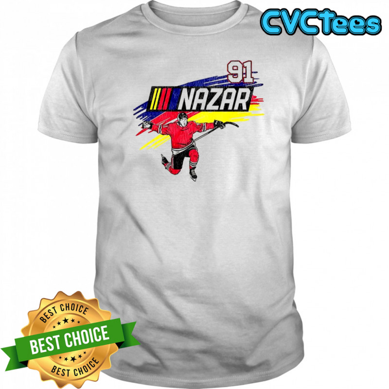 Chicago Blackhawks 91 Nazar NHL shirt