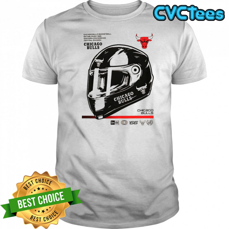 Chicago Bulls Basketball Est 1966 Eastern Conference Central Divisionm helmet shirt