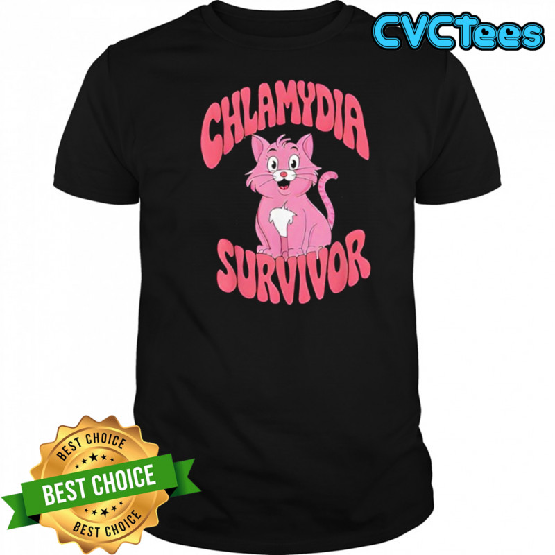 Chlamydia Survivor Cat Shirt