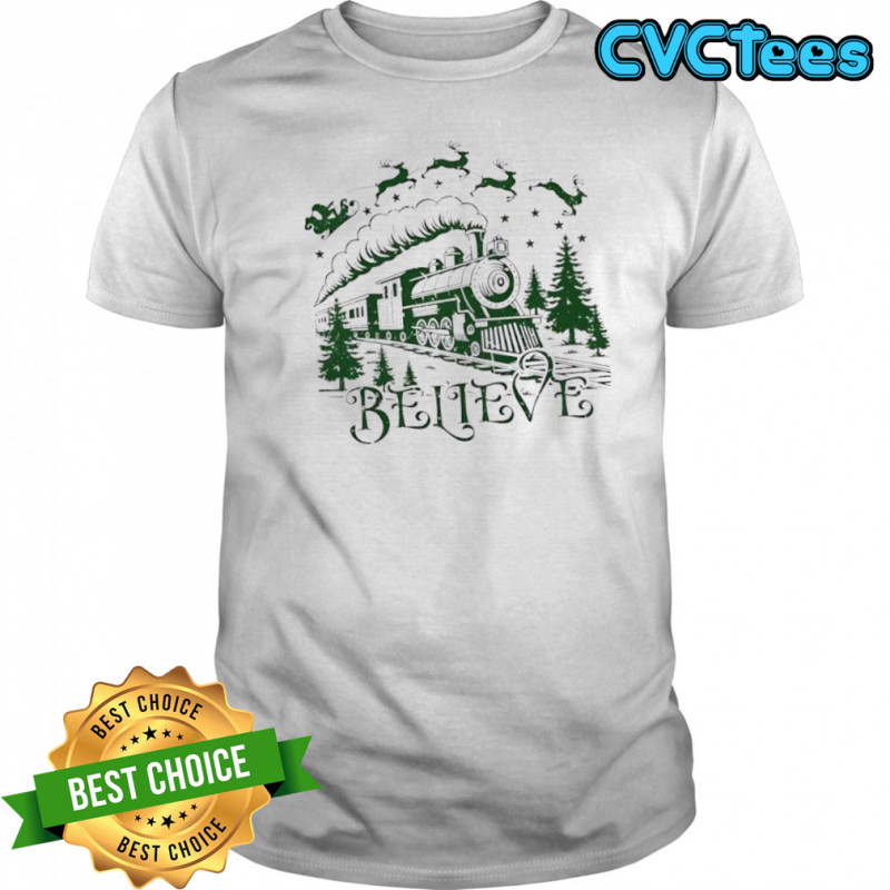 Christmas Believe Merry Christmas T-shirt