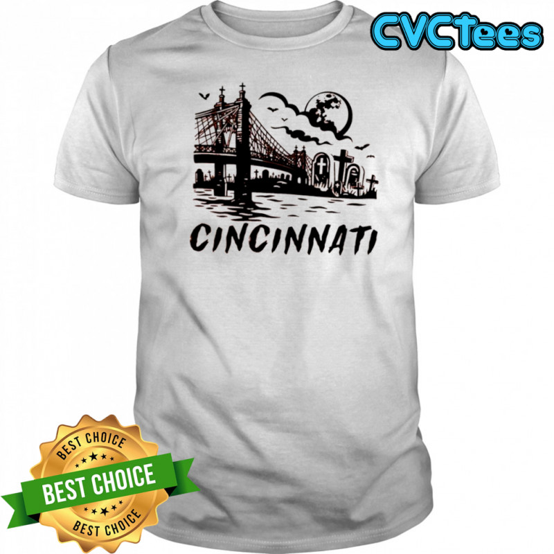 Cincinnati Downtown Spooky Halloween shirt
