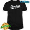 Cleveland Rock Script Lightning Bolt shirt.