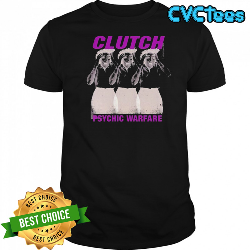 Clutch Psychic Warfare Screaming Negative T-Shirt