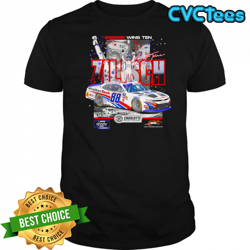 Connor Zilisch Connor Wins Ten Racing 88 Signature Shirt