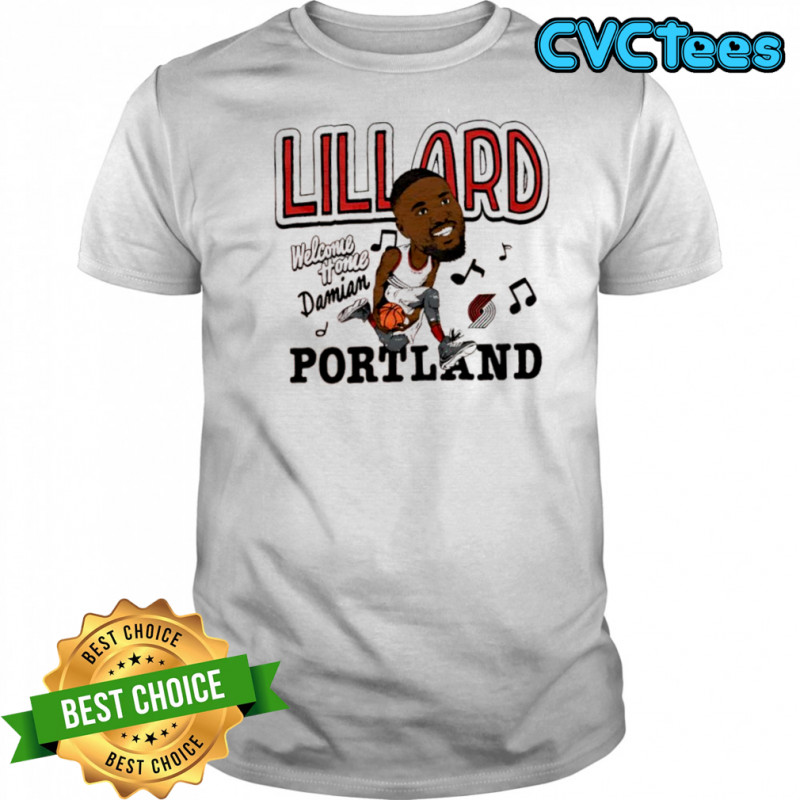 Damian Lillard Portland Trail Blazers welcome home Damian graphic shirt