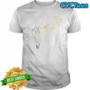 Dandelion Flower Michigan Wolverines Football Logo T-Shirt
