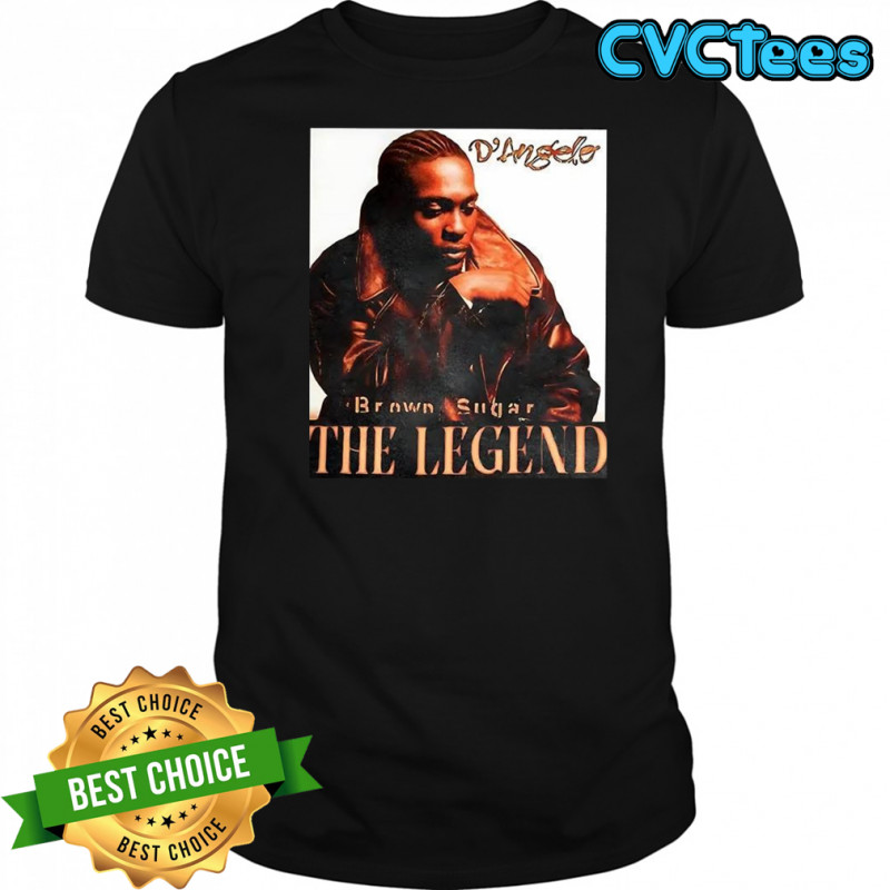 D’Angelo Brown Sugar R and B Legend music memorial retro shirt