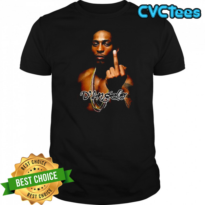 D’Angelo middle finger gang shirt