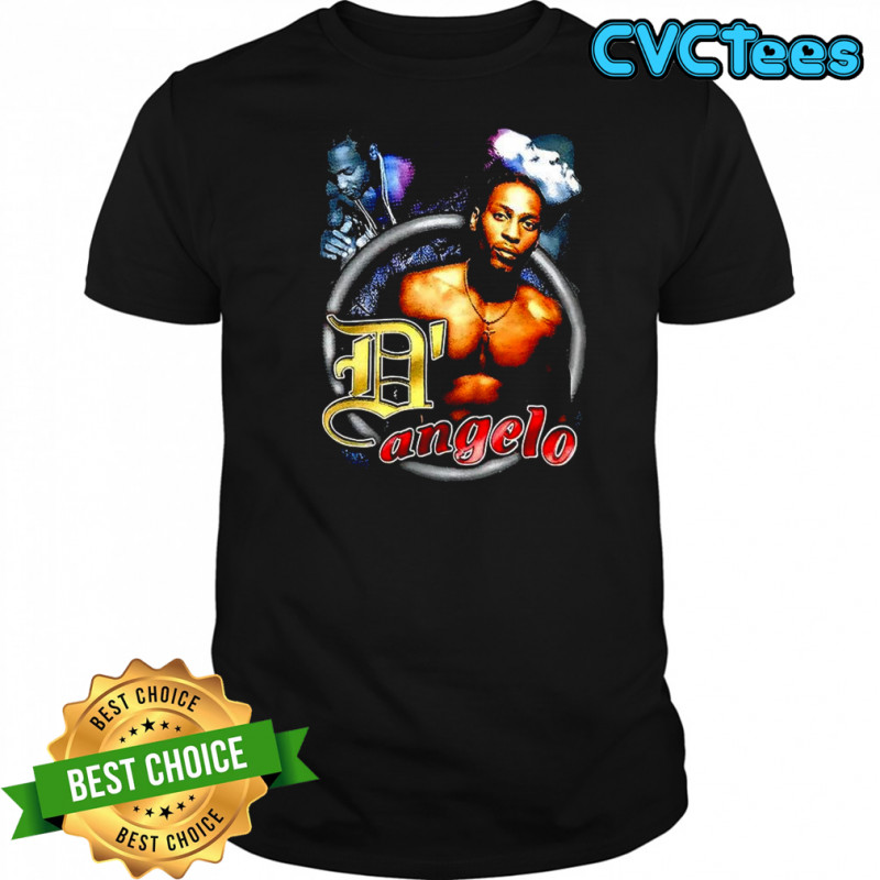 D’Angelo Voodoo R and B music collage shirt