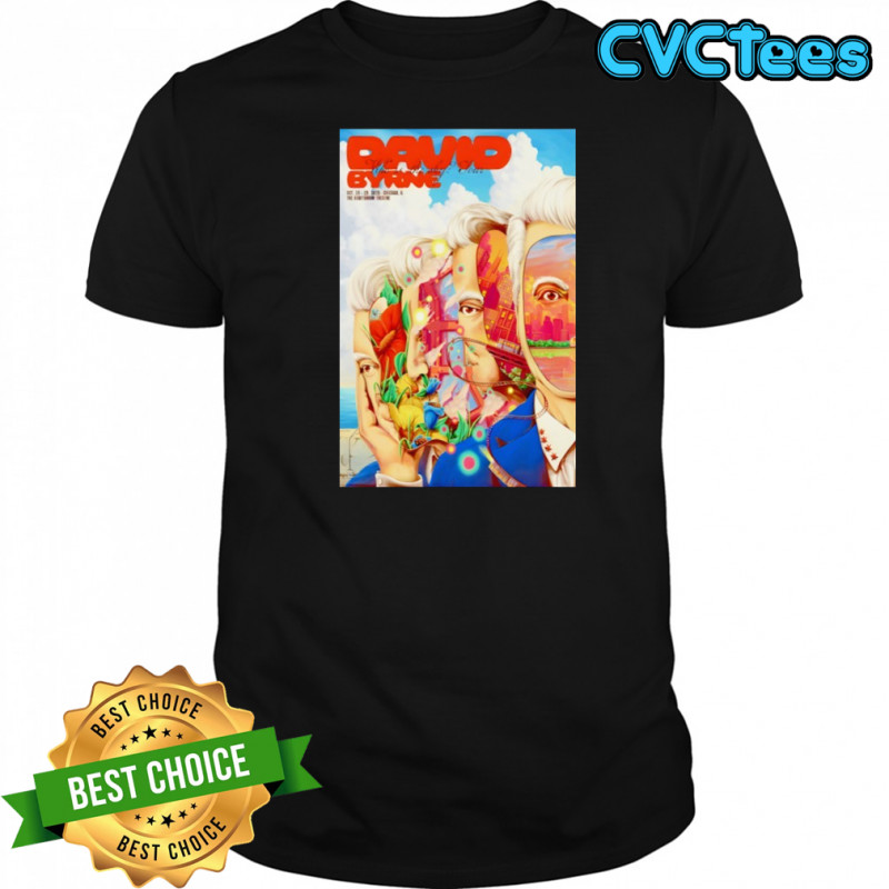 David Byrne Chicago 2025 Poster shirt