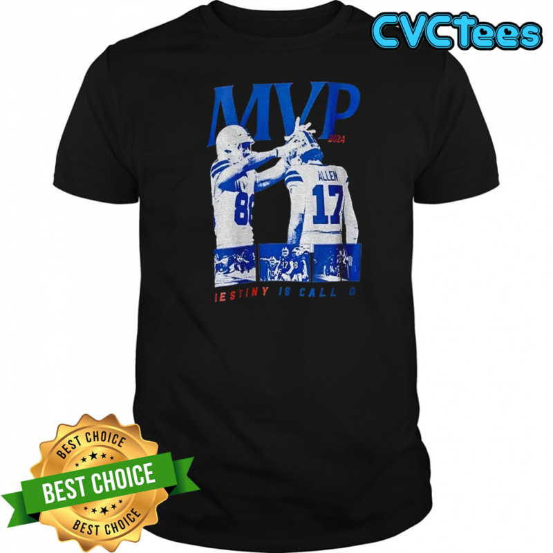 Dawson Knox and Josh Allen MVP Destiny Is Calling Buffalo Bills NFL Football shirt