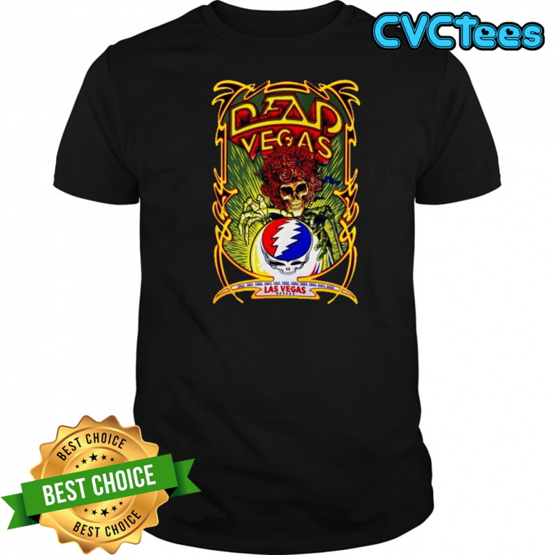 Dead Vegas 1969 2025 World Tour Grateful Dead Las Vegas Nevada T-shirt