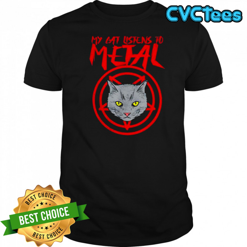 Death Metal x My Cat Listens to Metal shirt