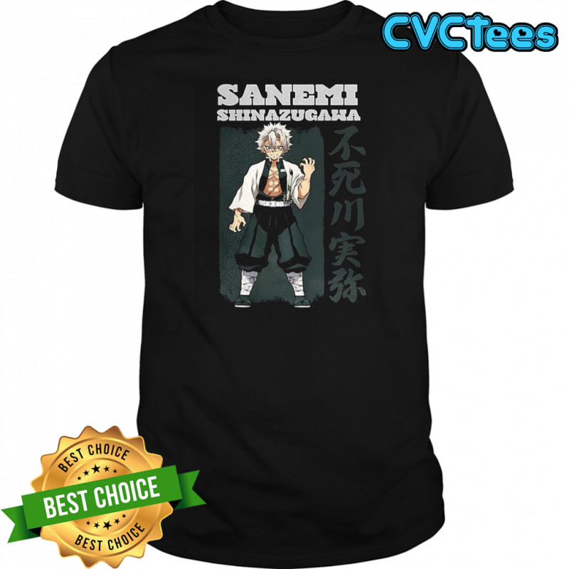 Demon Slayer Sanemi Shinazugawa shirt