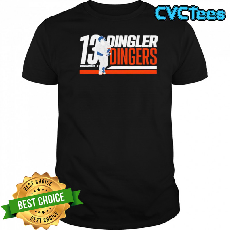 Dingler Dingers Detroit Tigers Baseball MLB Chibi Shirt