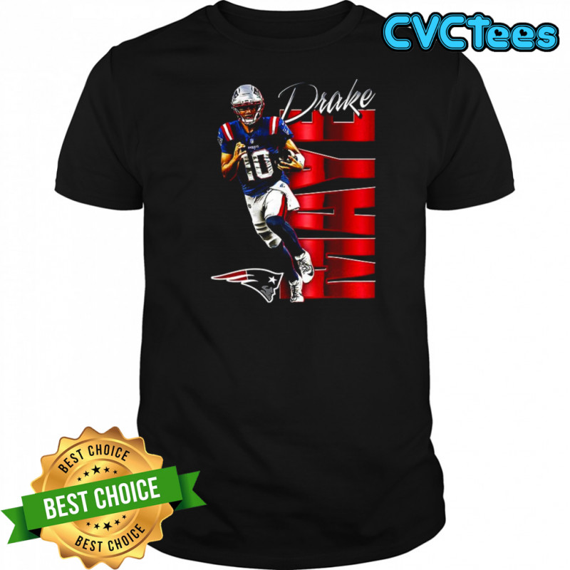 Drake Maye New England Patriots football celebration shirt