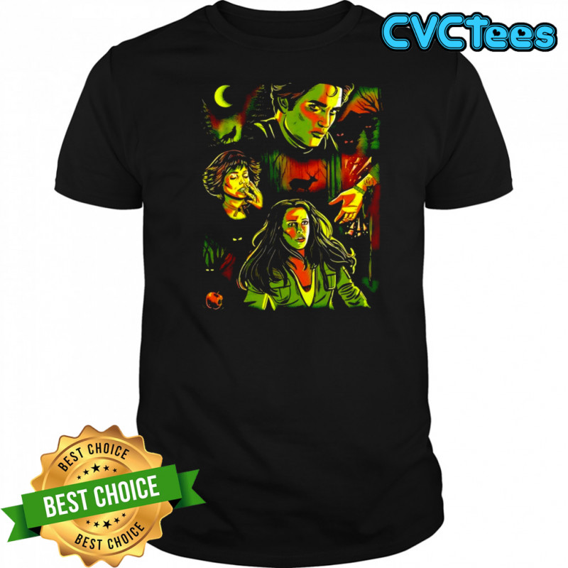 Edward Cullen and Bella Swan movie Twilight Retro Halloween Vampire shirt
