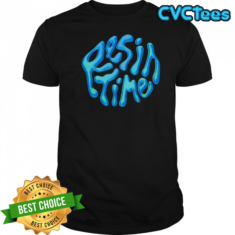 Evan And Katelyn Spilled Resin Time T-shirt