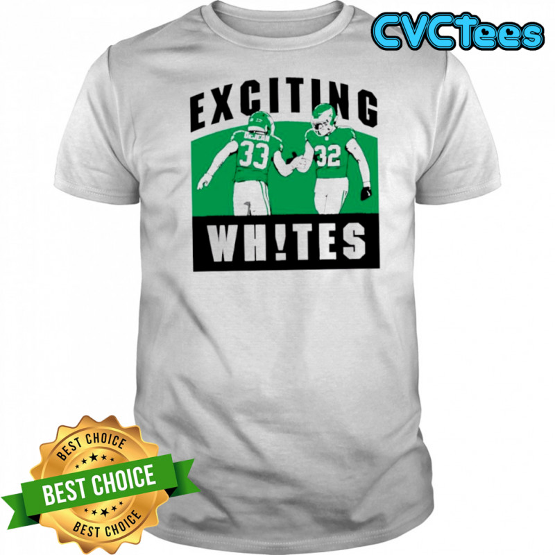Exciting Whites Philadelphia Eagles T-shirts