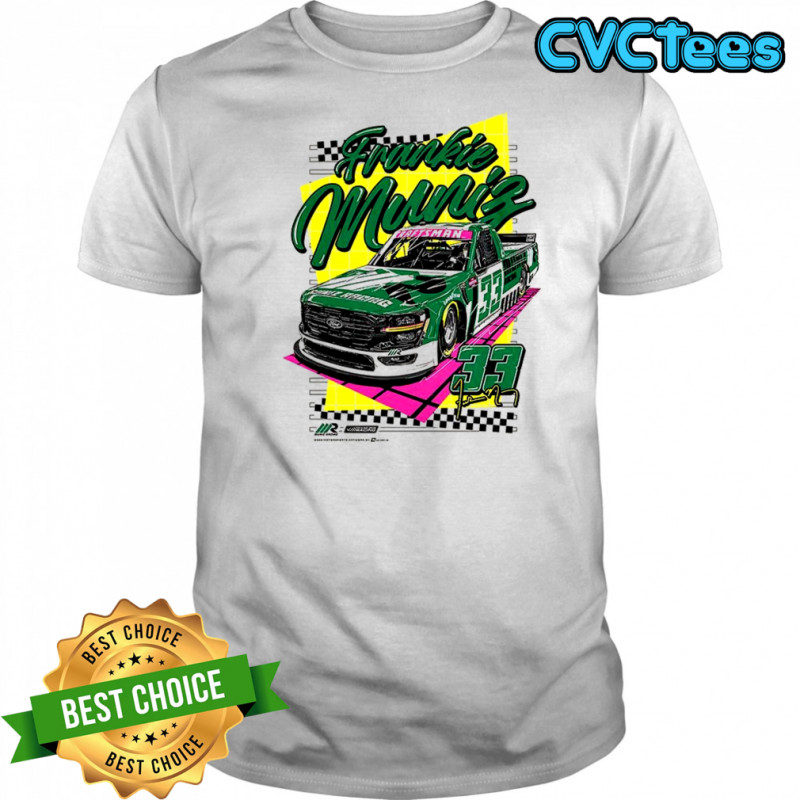 Frankie Muniz 33 NASCAR signature shirt