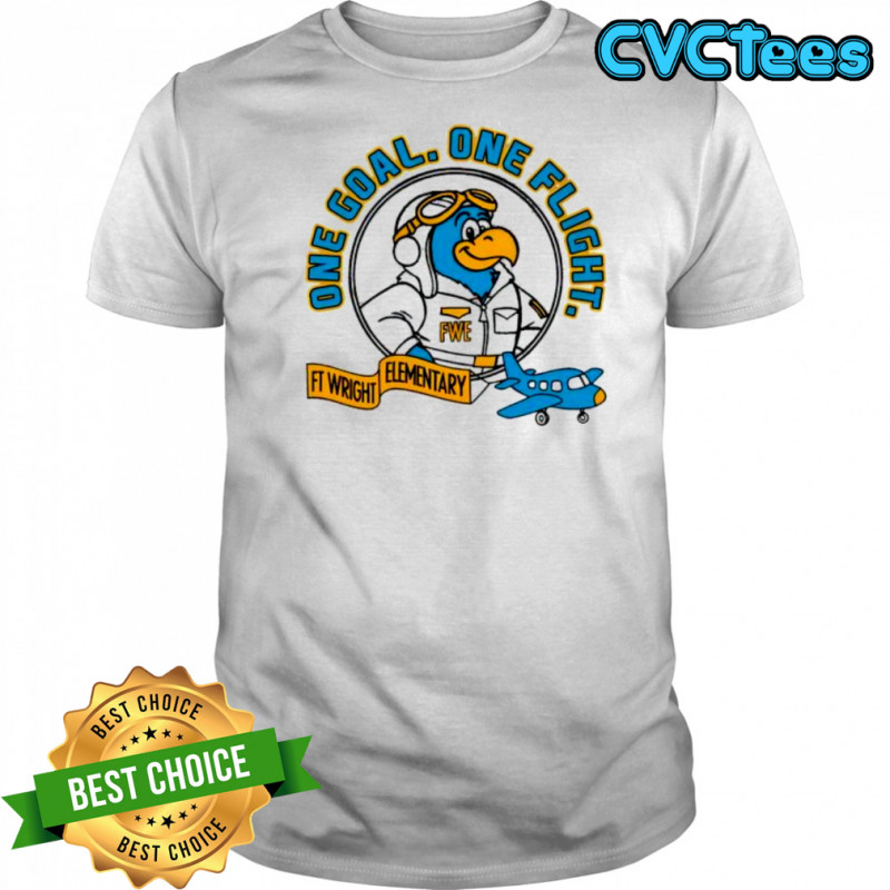 Ft. Wright Elementary One Goal One Flight shirt