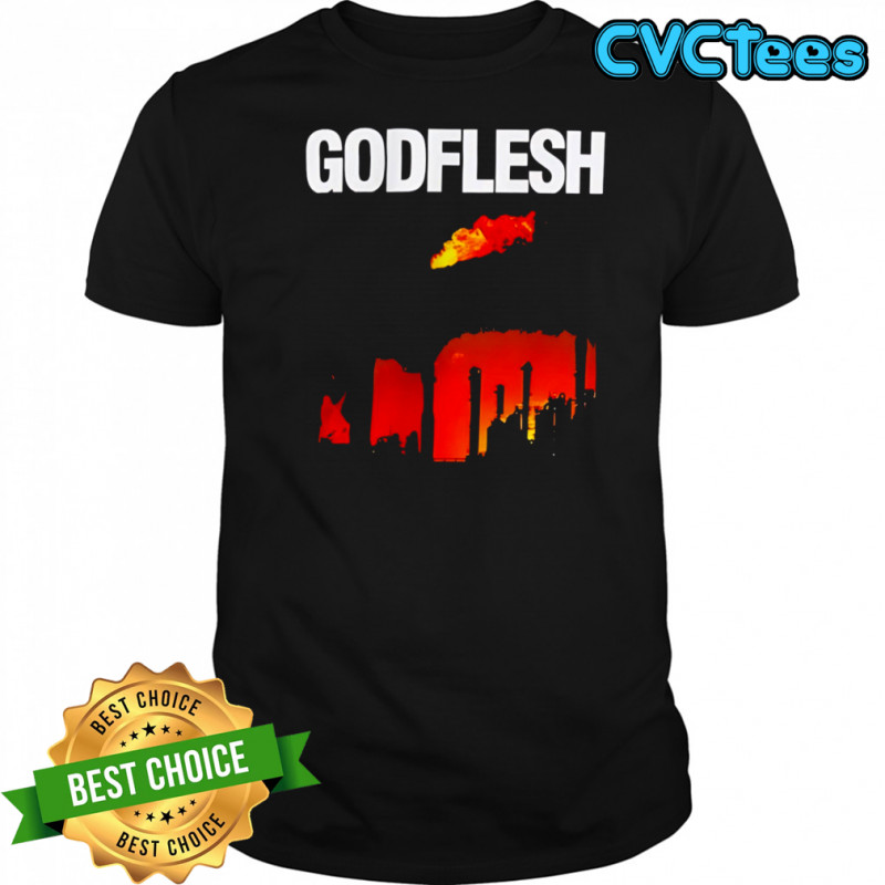 Funny Godflesh forest fire shirt