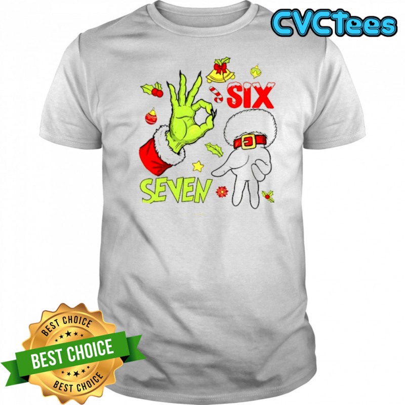 Funny Six Seven Meme Christmas Mean Guy shirt