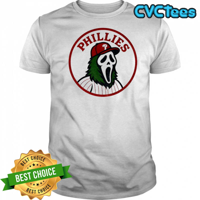 Ghostface Philadelphia Phillies MLB Baseball 2025 shirt