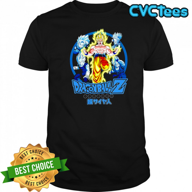 Goku Super Saiyan Dragon Ball Z graphic shirt