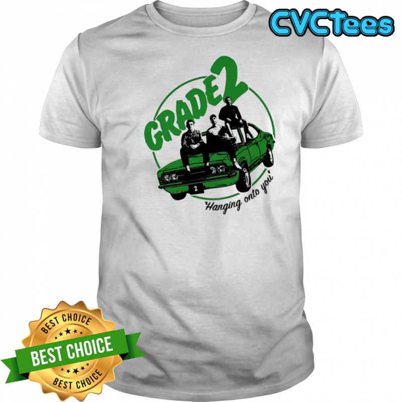 Grade 2 Hanging onto you band members poster shirt