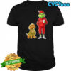 Green Monster Grinch and dog Christmas San Francisco 49ers Football shirt