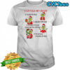 Grinch 4 Levels of Crazy shirt