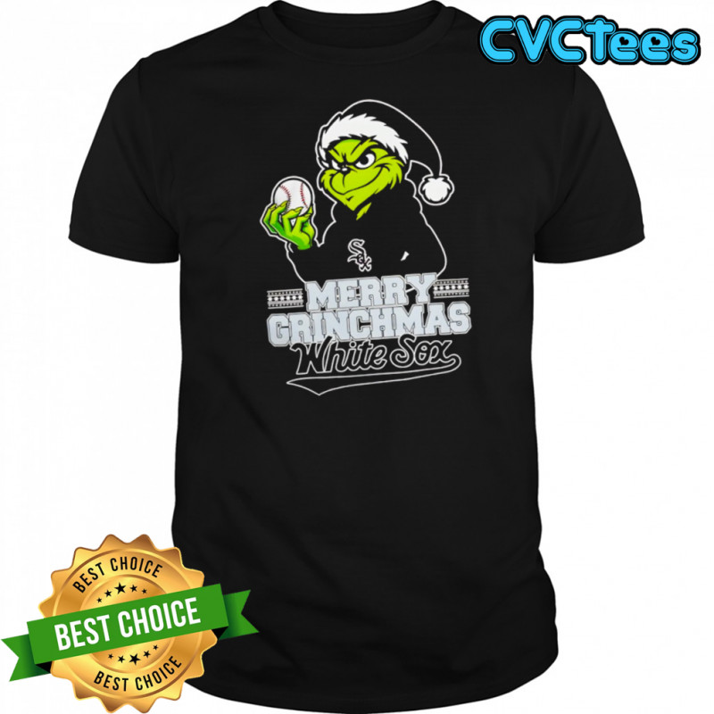 Grinch Chicago White Sox Baseball Merry Christmas Shirt