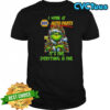 Grinch Christmas Tree X Napa Auto Parts I Work At It’s Fine Everything Is Fine T-Shirt