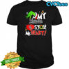 Grinch hand my chicago white sox stole my heart Christmas shirt