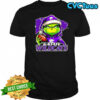 Grinch wearing with Kansas State Wildcats logo shirt