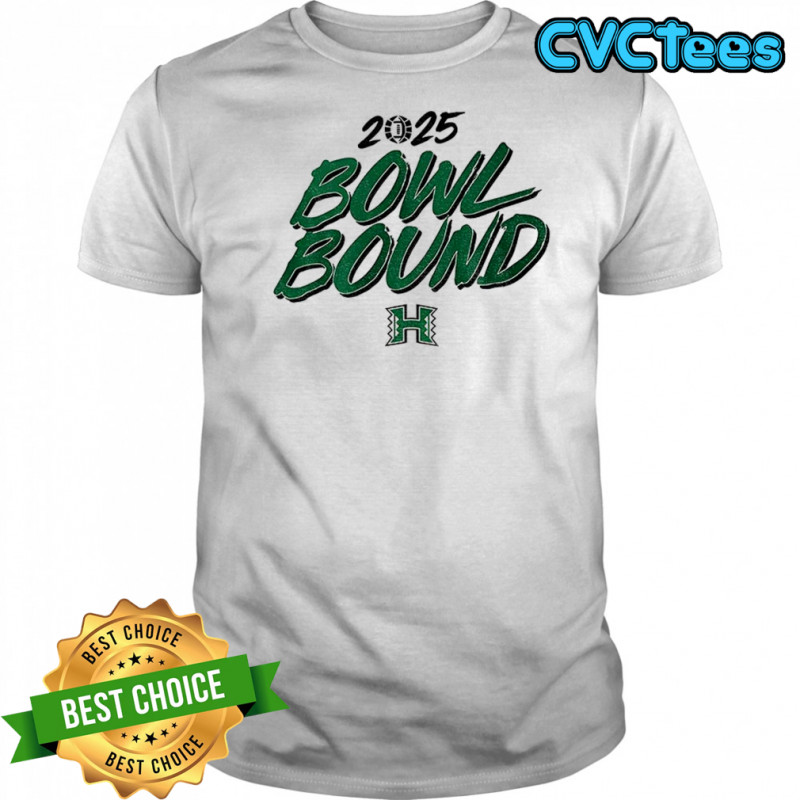 Hawaii Rainbow Warriors Bowl Bound 2025 shirt