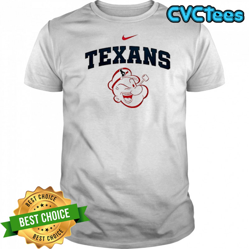 Houston Texans x Popeye I yam what I yam an’ that’s all I yam shirt
