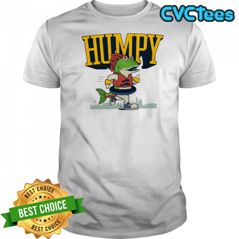 Humpy the Salmon Seattle Mariners baseball Shirt