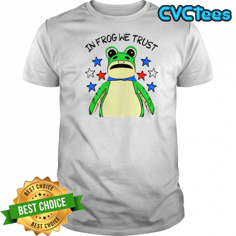 In Frog We Trust Portland Frog Protest shirt