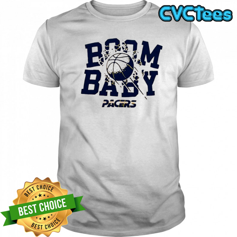 Indiana Pacers Boom Baby baseball shirt