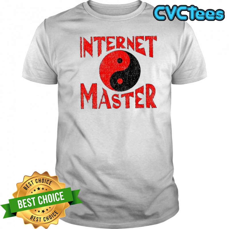 Internet master yin and yang symbol shirt