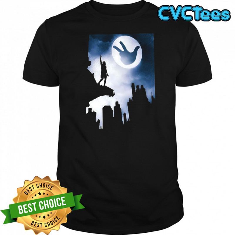 Jalen Brunson New York Knicks basketball celebrates under moonlight parody shirt