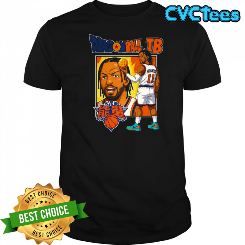 Jalen Brunson New York Knicks NBA Dragon Ball Jb Anime style shirt